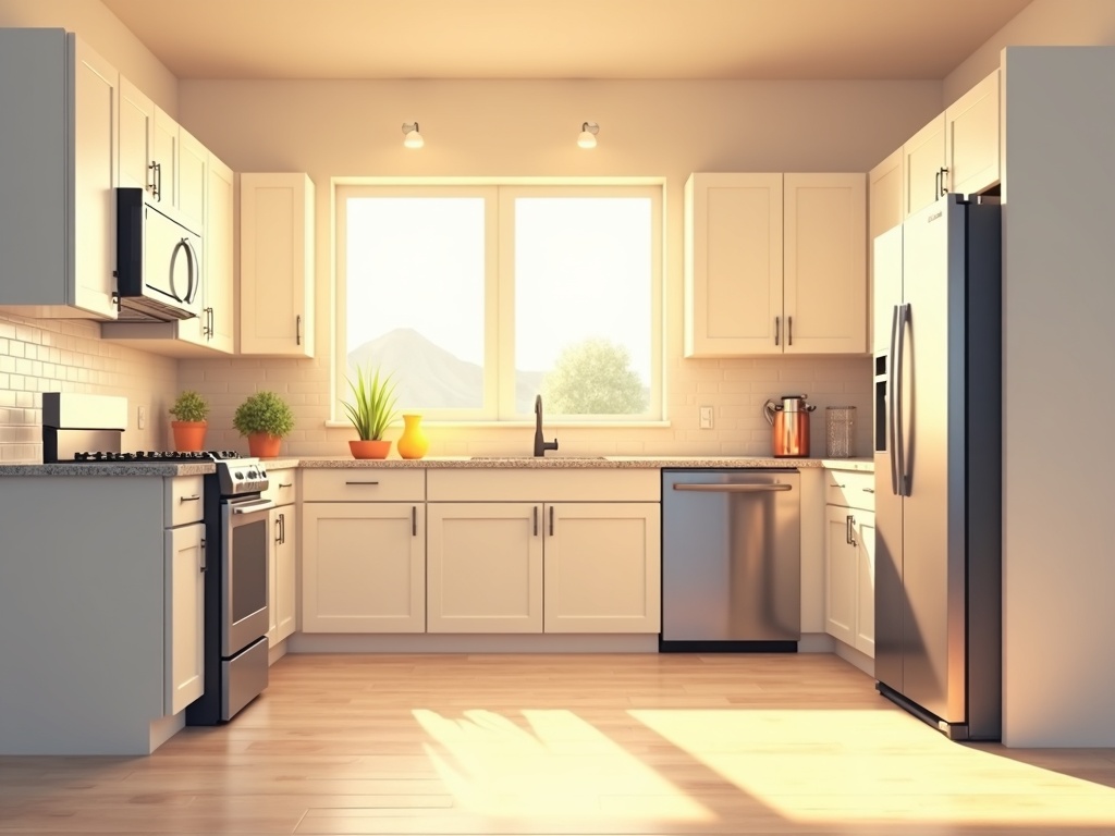 Chandler, AZ Stainless steel kitchen appliances in a Chandler AZ home representing the need for reliable appliance repair in Chandler AZ