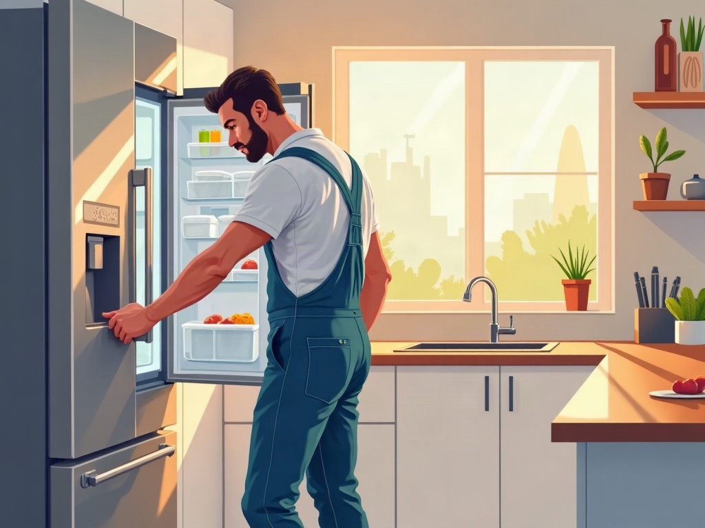 Why Is Your Refrigerator Not Making Ice Anymore? A refrigerator not making ice with an empty ice bin visible inside a clean home freezer drawer